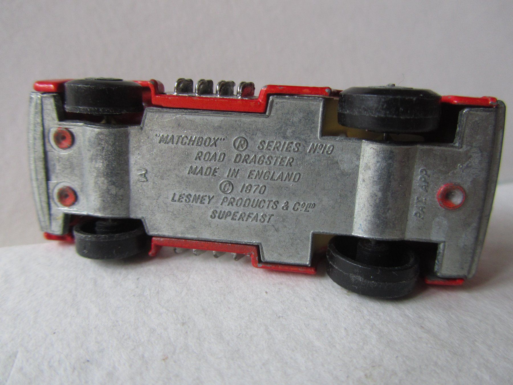 Matchbox Modellautos: Road Dragster, Matchbox Superfast, Nr. 19B – Gebraucht aus Weiningen ZH von dietsch57 5