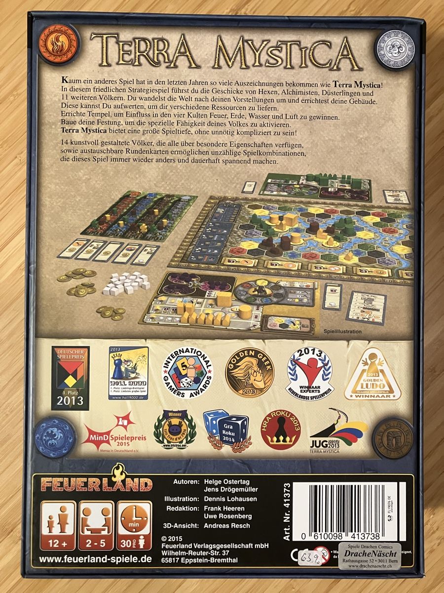 Giochi: Terra Mystica - Brettspiel-Klassiker – Nuovo (secondo la descrizione) da Stettlen venduto da cultcards 1