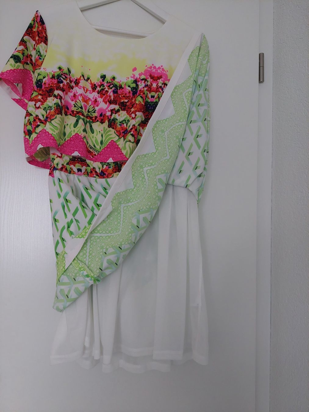 Vestiti: Kleid hochwertig, farbenfroh, elegant Gr. L – Usato da Beckenried venduto da Anmu1 3