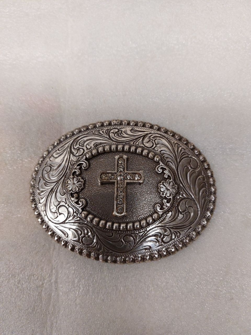 Gürtelschnallen: Belt Buckle - Religious Style - with Diamond Cross – Gebraucht aus Pambio Noranco von TREBORLOP 1