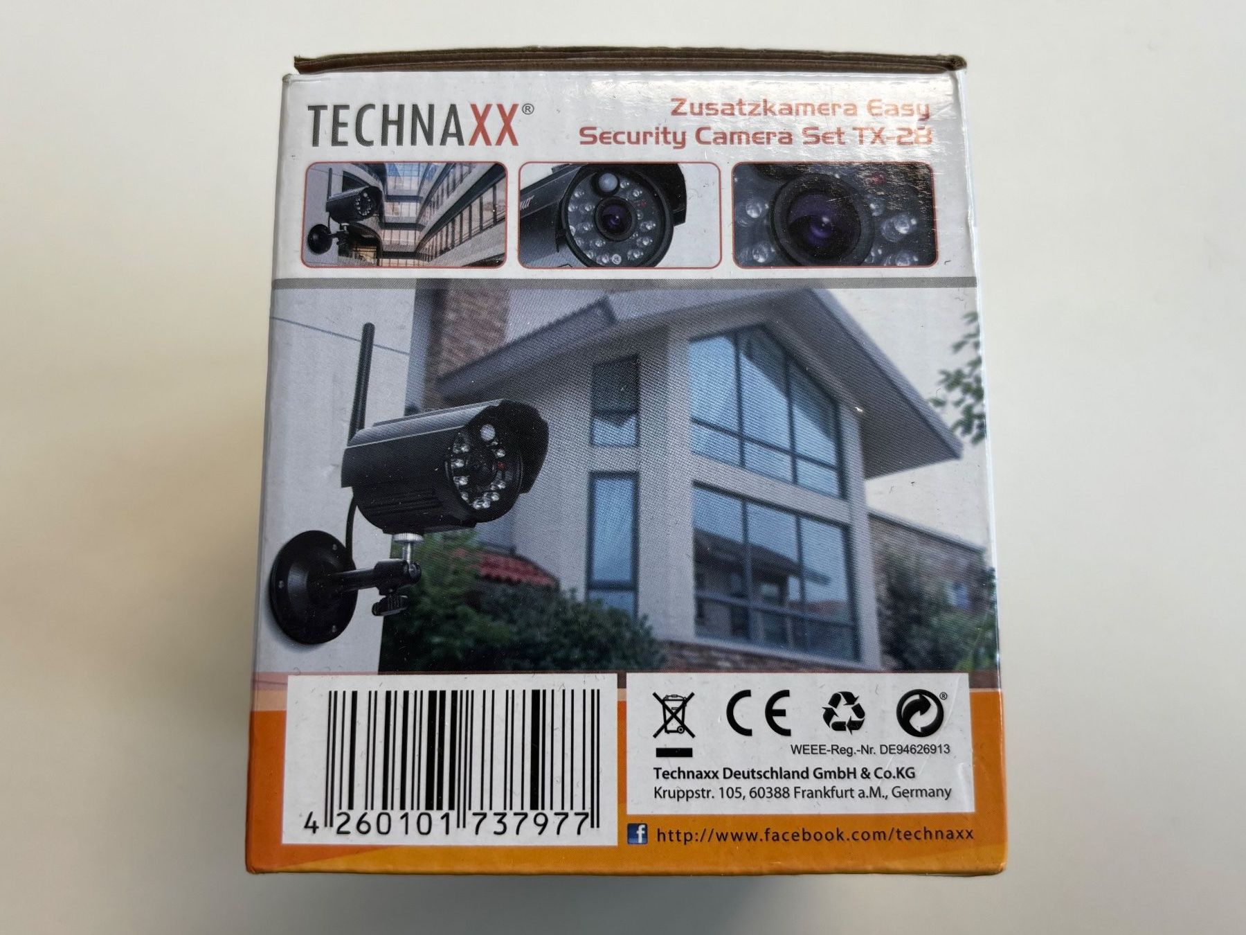 Technaxx Videocamere: TECHNAXX Zusatzkamera Easy Security Camera Set TX-23 – Nuovo e nell'imballaggio originale da Frauenfeld venduto da Staatsanwaltschaft
