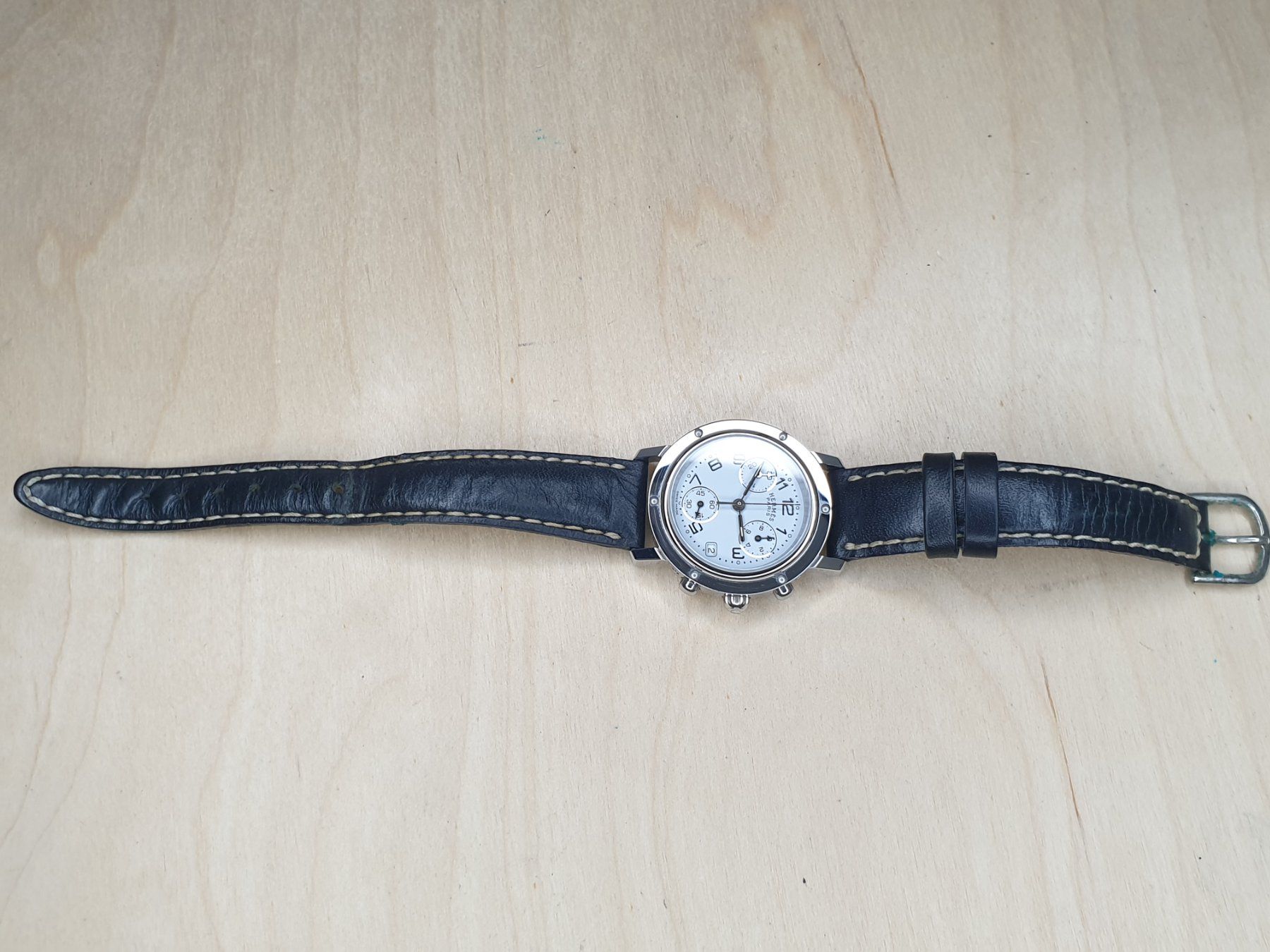 Hermès Orologi: Hermès Paris chronographe – Usato da Posieux venduto da Csardas. 4