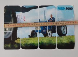 Prospekt Traktor Ford 3000 tracteur Ford