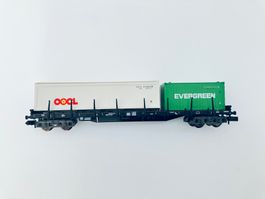 2x Container Runggentransportwagen SPUR N #10