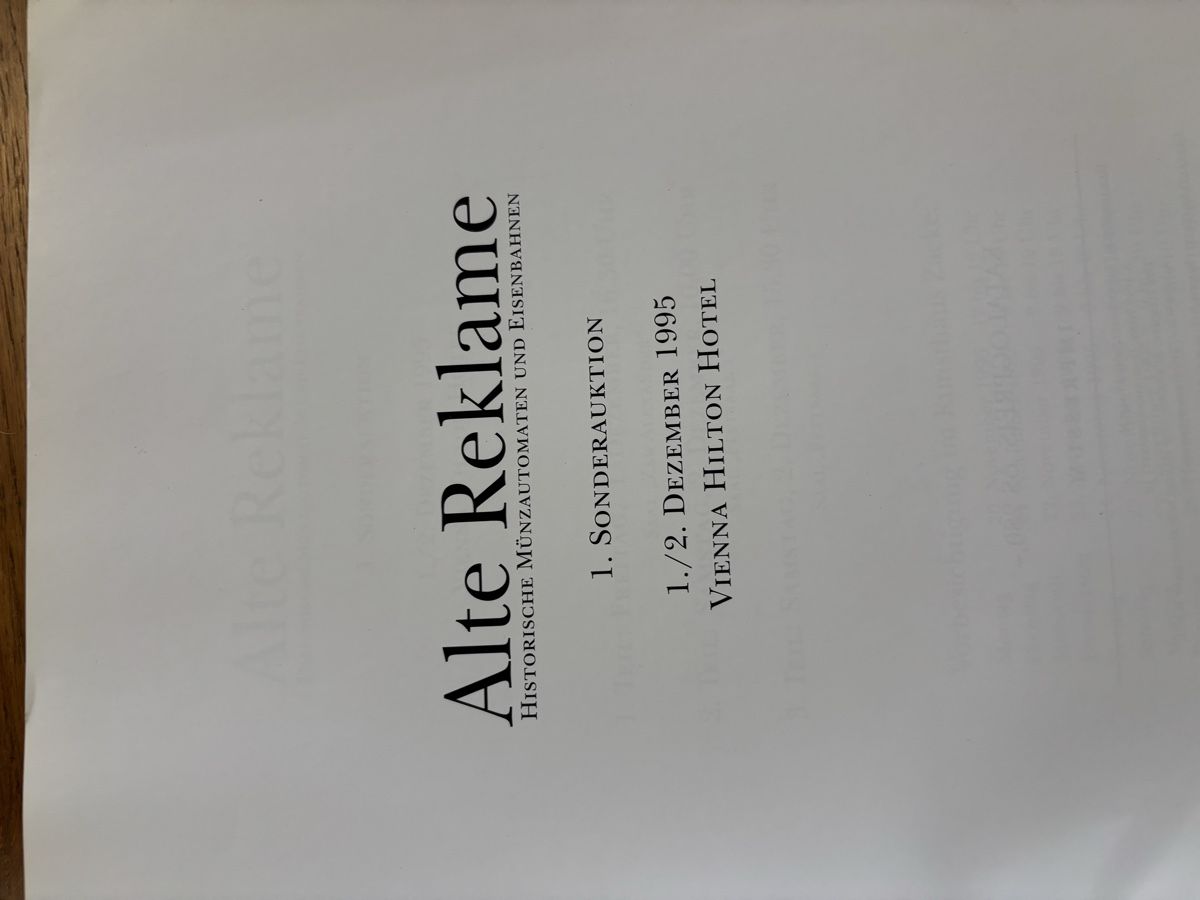 Insegne: Alte Reklame, Emailschild, Buch, Jukebox – Usato da Staufen venduto da timelessvintage 1