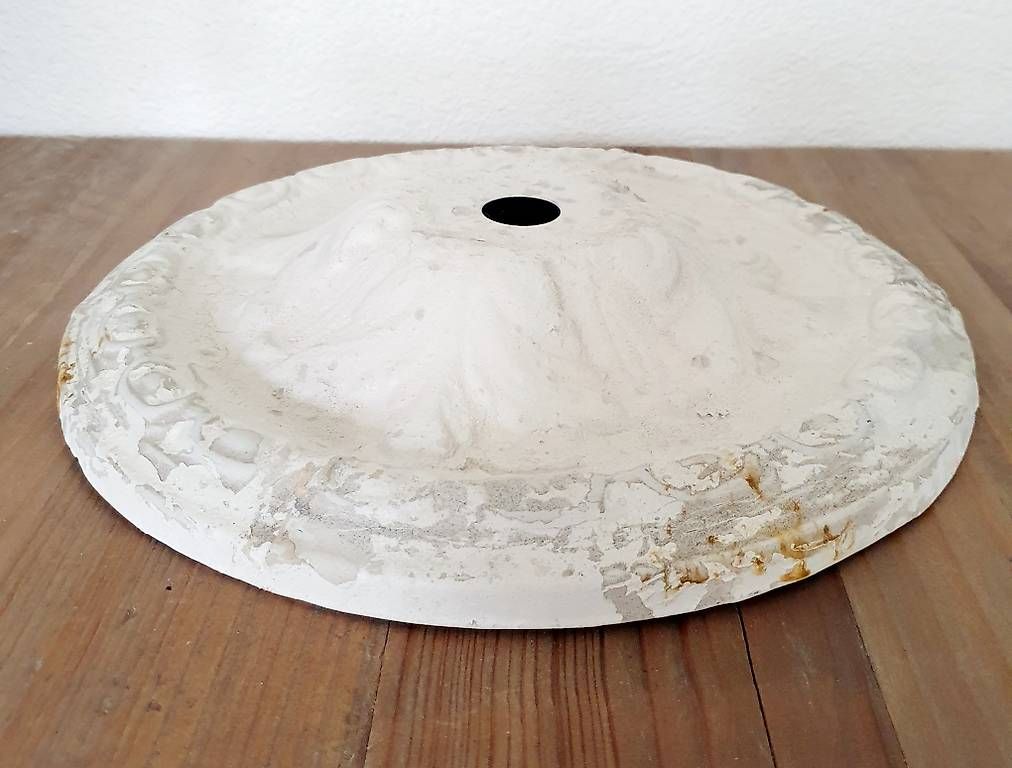 Loberon Tutte le decorazioni: Deckenrosette Wandrosette weiss Shabby Chic Landhaus weiss – Nuovo (secondo la descrizione) da Marbach SG venduto da ShabbyChicBrocante 1