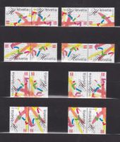 1998-1971 Zusammenhängende 48 Stück  Paare  ** Postfrisch **