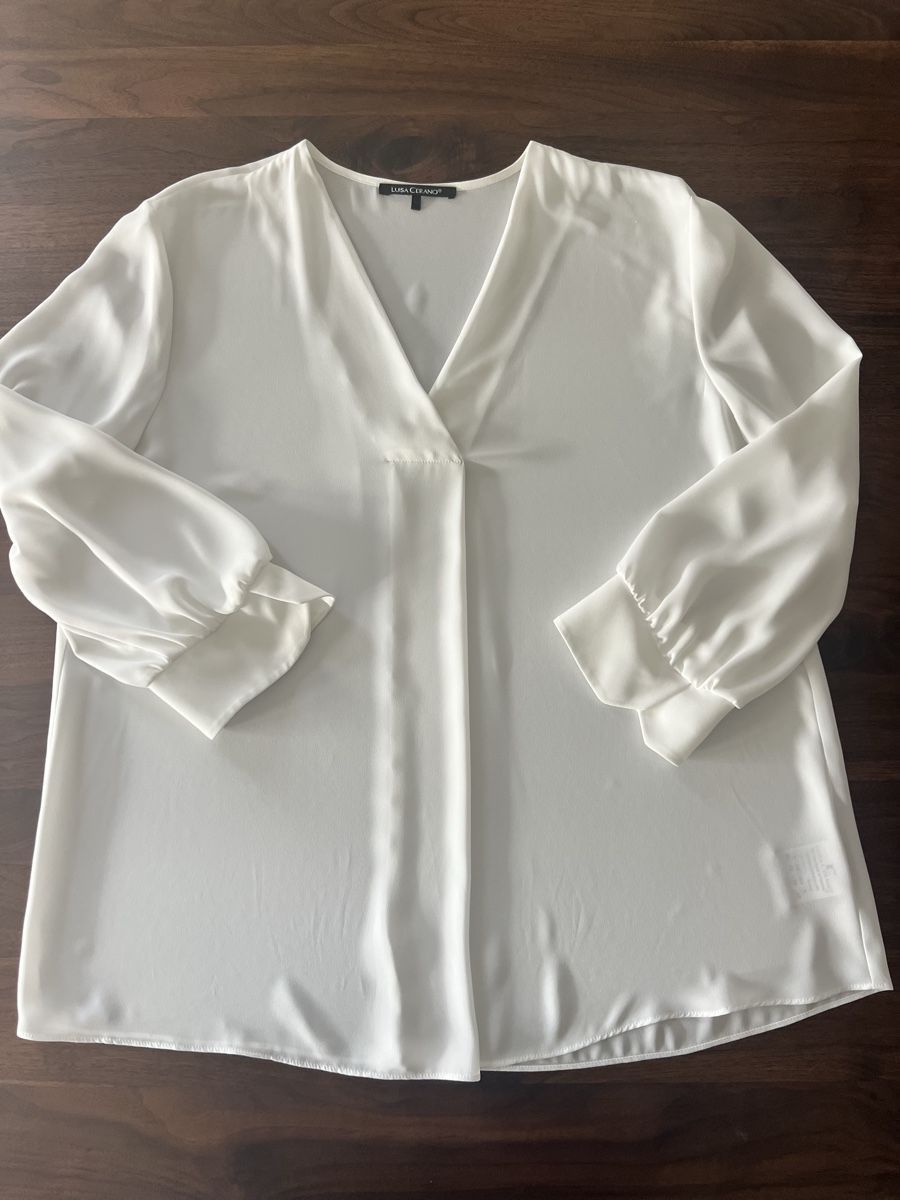 Luisa Cerano Blusen: Bluse Luisa Cerano, weiss, Gr 40 – Gebraucht aus Tagelswangen von Murphy313