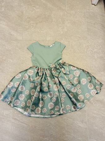 H&M Kleid,Gr. 110/116, Blumenmuster, Top Zustand für Fest