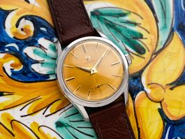 Omega Unique Gold Patina cal. 266 ref. 2639-14 from 1950s