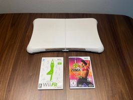 Wii Fit Balance Board + Wii Fit + Wii Zumba