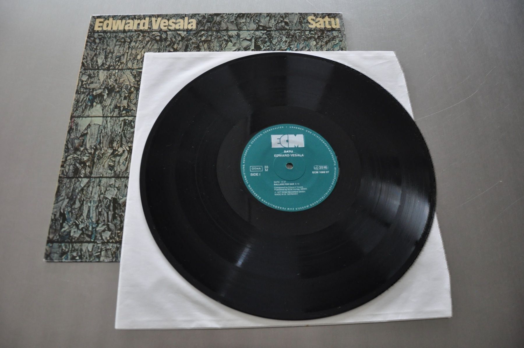 Dischi in vinile: ECM 1088 - EDWARD VESALA - SATU – Usato da Sion venduto da jaipur1401 2