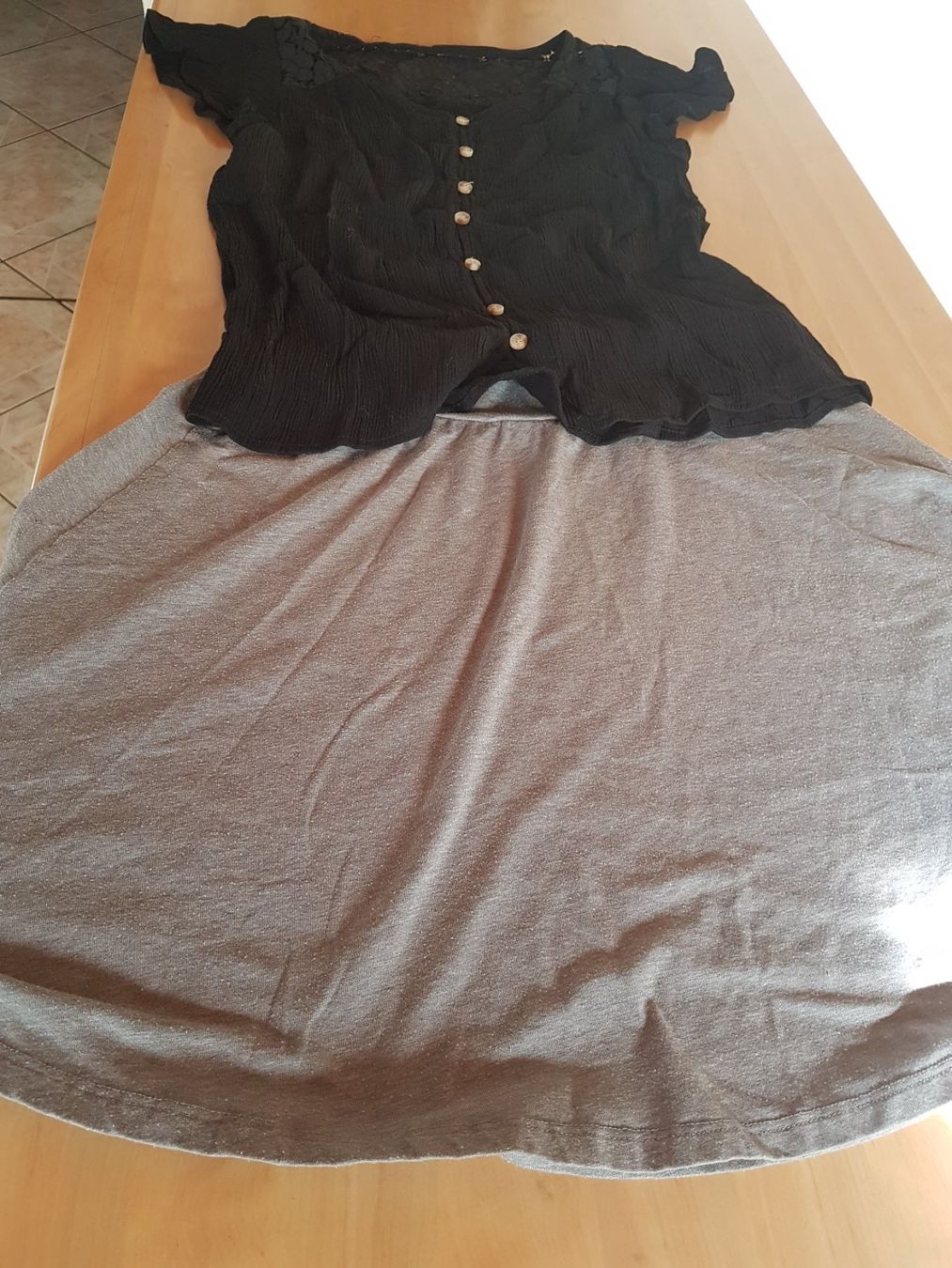 Gonne: Jupe fluide - blouse taille L marque Chicorée – Usato da Villiers venduto da san_jn5w 8
