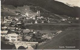 Karte Disentis (Generalansicht 1923)