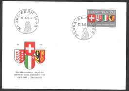 Sonderbrief S. 599 Nabra Bern 27.8.1965