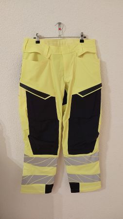 NEU Arbeitshose Mascot gelb schwarz high vis Grösse 44