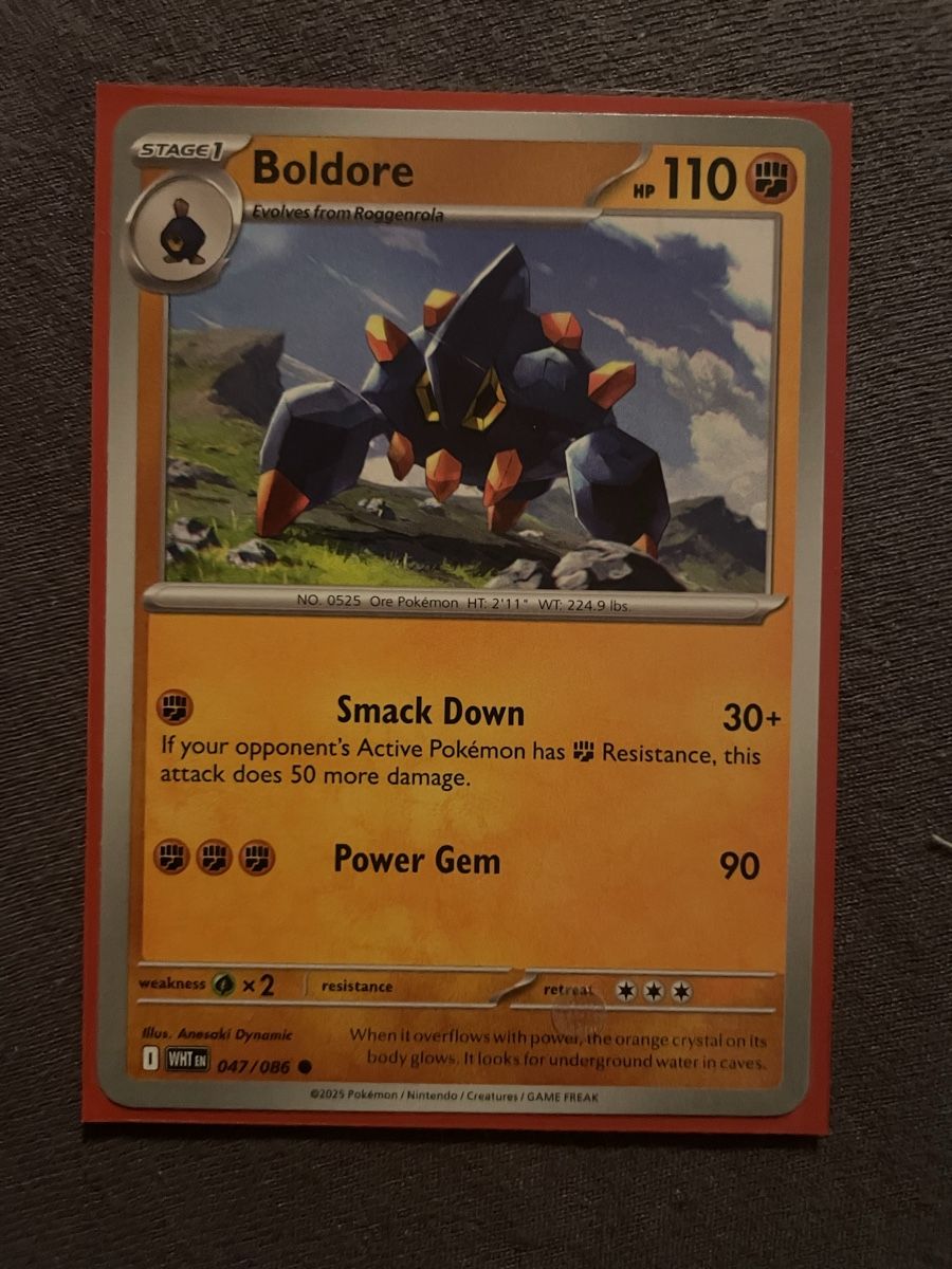 Pokémon Sammelbilder & Trading cards: Boldore – Neu (gemäss Beschreibung) aus Lenk im Simmental von banane50626