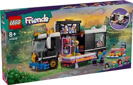 LEGO FRIENDS 42619 TOUR BUS DELLE POP STAR new
