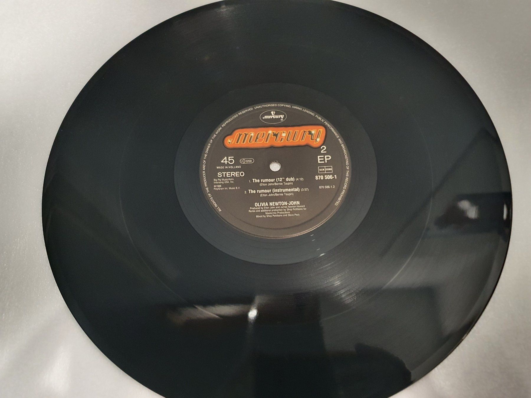 Dischi in vinile: Olivia – The Rumour – Usato da Uster venduto da Vinyl-Leidenschaft 4