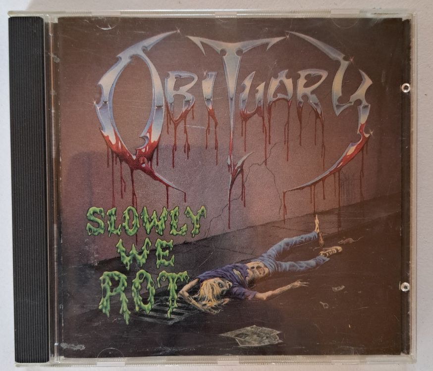 Obituary - Slowly We Rot CD - Death Metal Original 1989! (Gebraucht) in ...