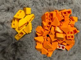 LEGO 80x Dach-/Schrägstein 1x2 45° (3040)
