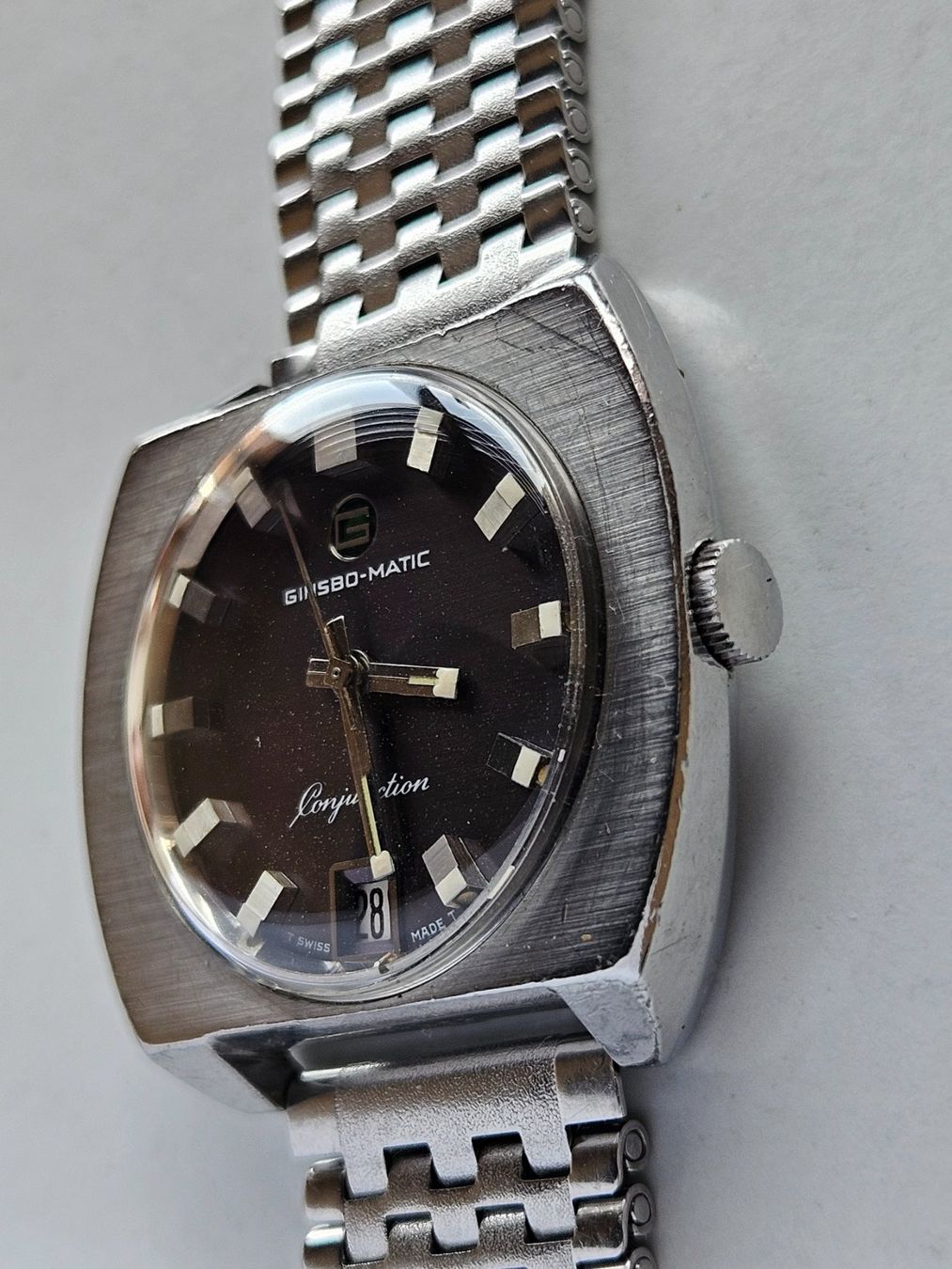 Ginsbo Watch Co Orologi: 155 Ginsbo Matic Conjunction Date – Usato da Berikon venduto da mmm21 2