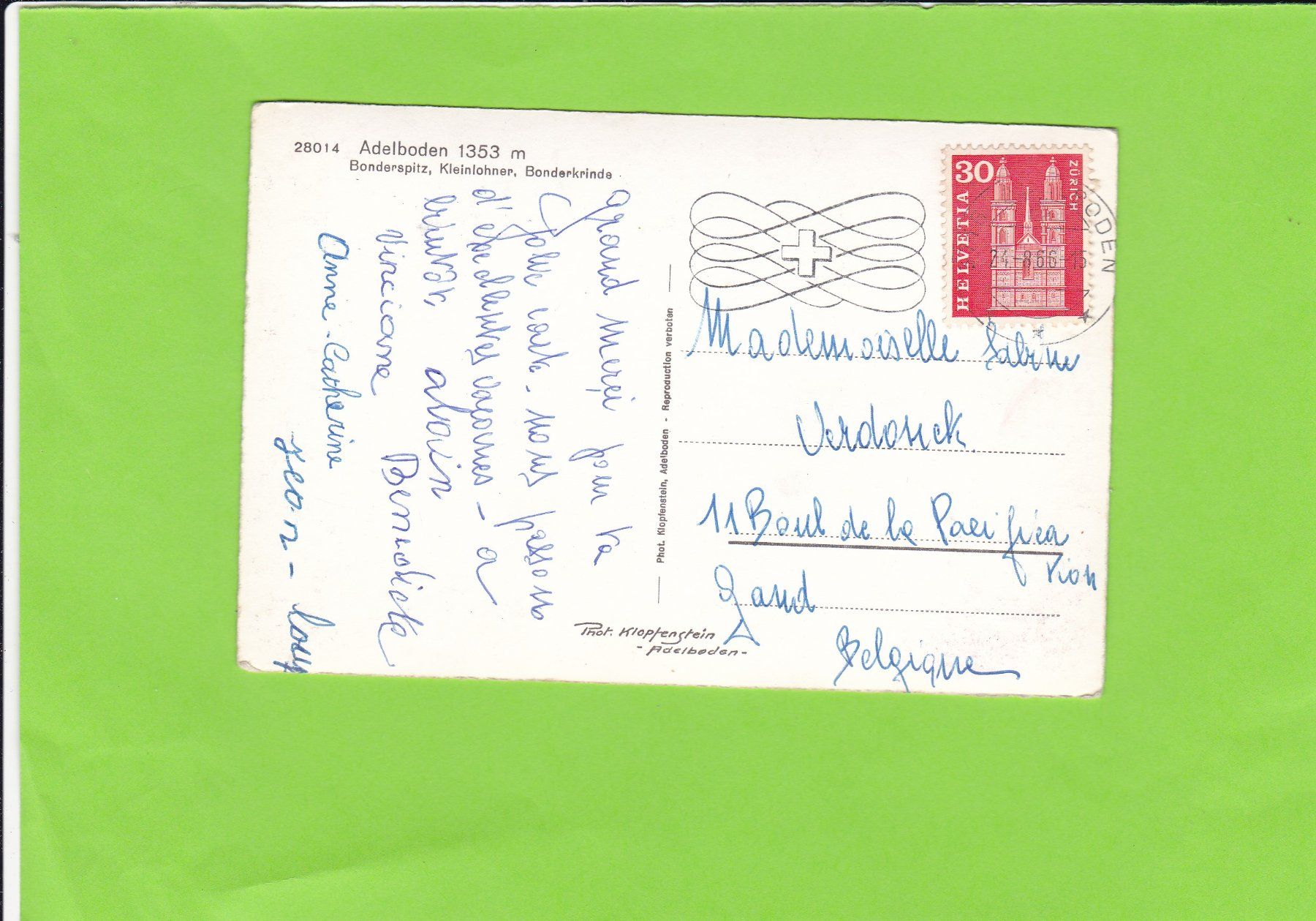 Cartes postales: Adelboden – D'occasion à St. Peterzell par neckertal 1
