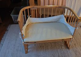 Beistellbett Holz