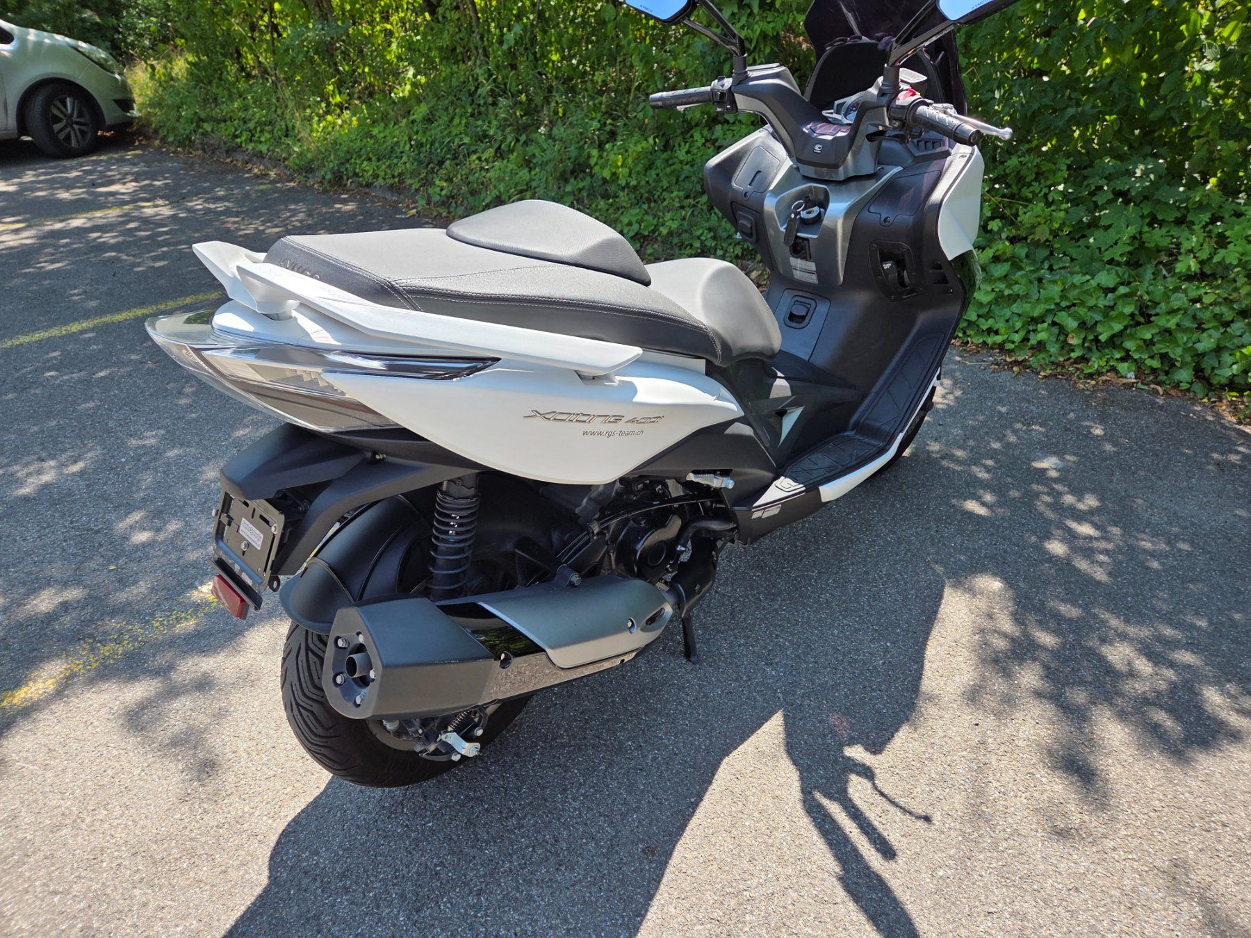 Kymco Scooters: Kymco Xciting 400i Roller weiss – D'occasion à Schaffhausen par kaeufer12 3