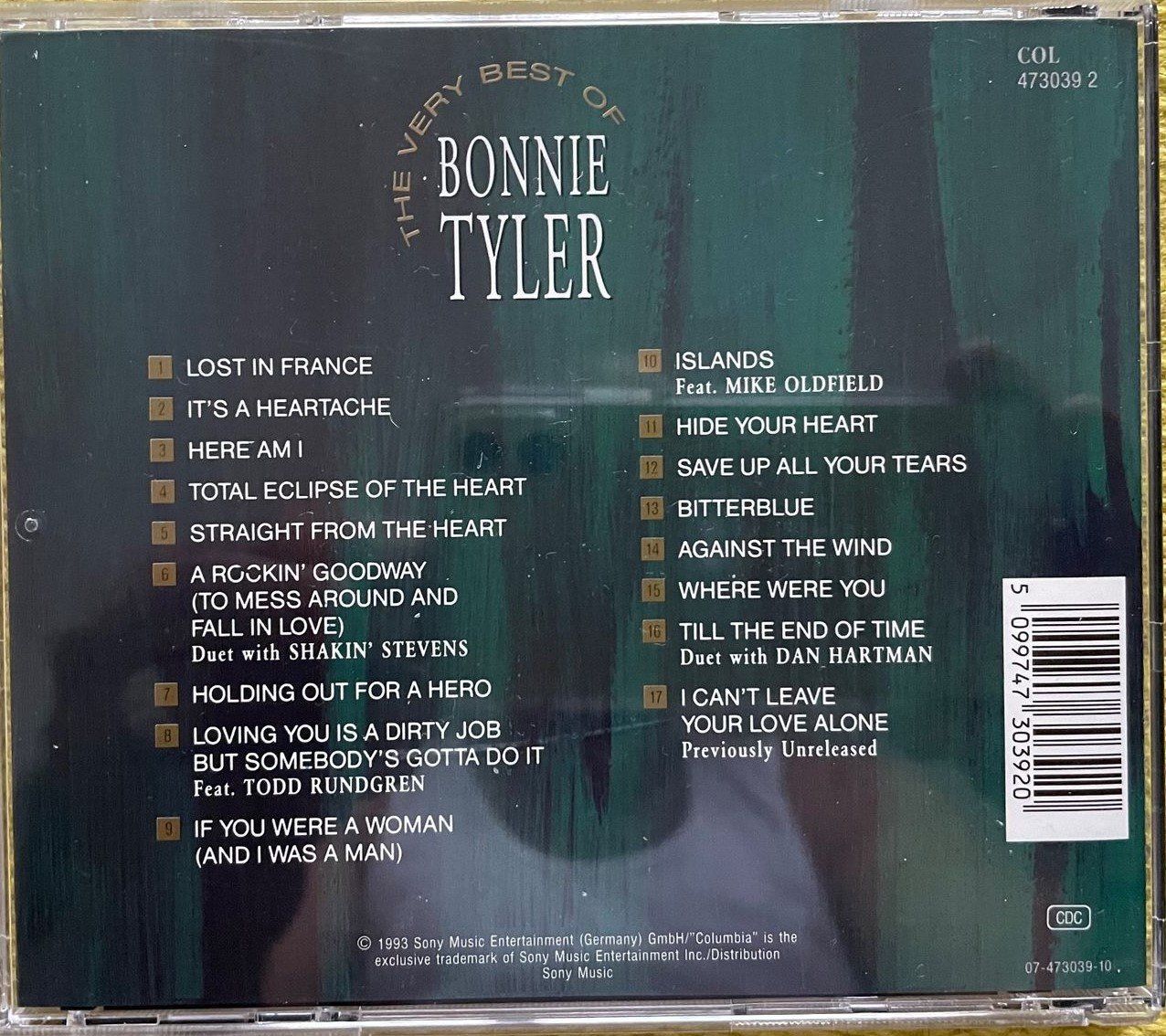 CDs: CD  BONNIE TYLER – Gebraucht aus Heimberg von  1