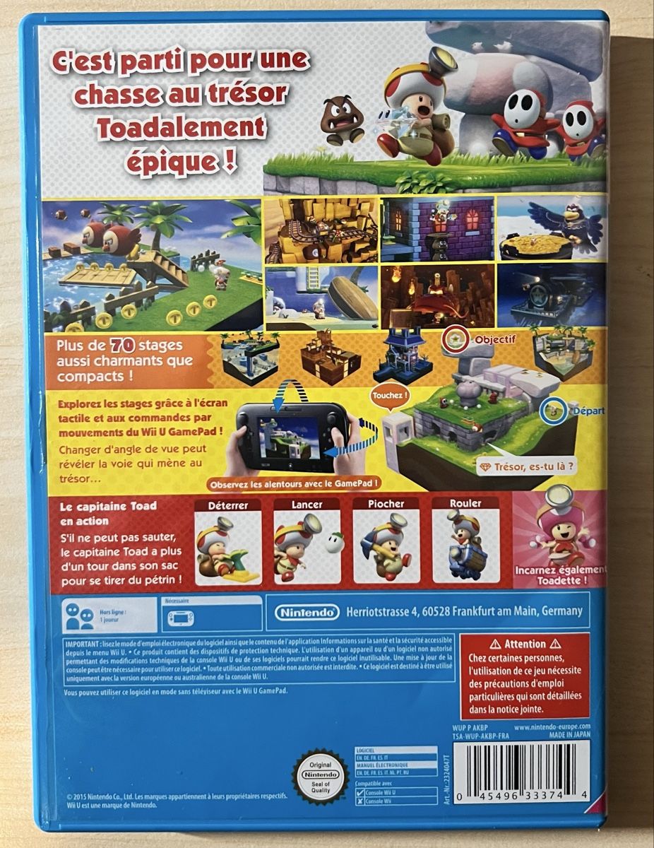 Nintendo Giochi: Captain Toad Treasure Tracker WiiU – Usato da Grandevent venduto da David28313 1
