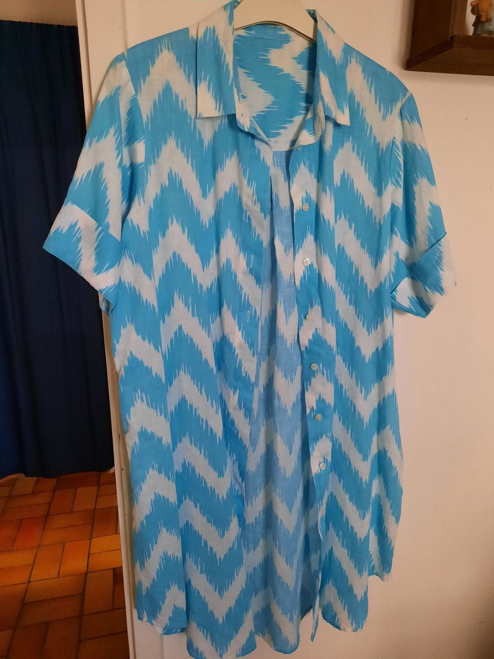 Camicette: Long- Bluse oder Kleid von Fynch-Hatton,  100 % Leinen – Nuovo e nell'imballaggio originale da Allschwil venduto da saphira012