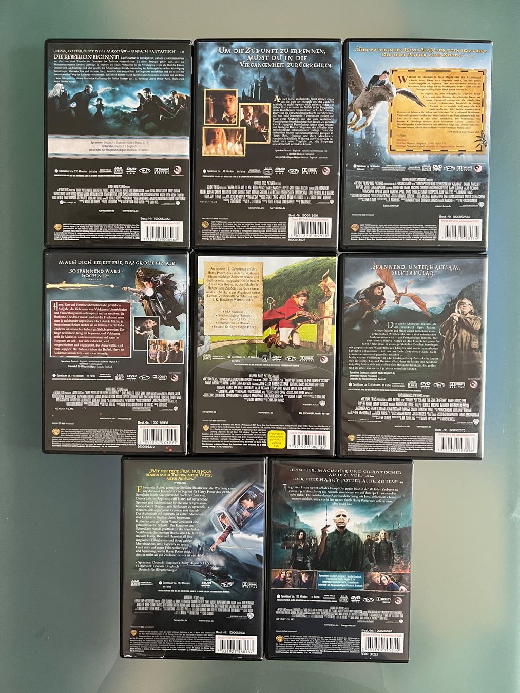 Tous les DVDs: Harry Potter DVD Sammlung – D'occasion à Brunnen par Bonitoman 1