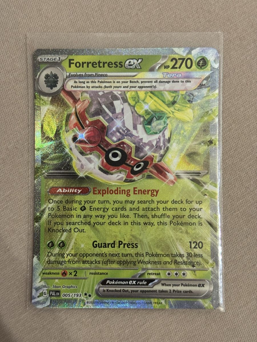 Pokémon Carte collezionabili: Pokémon Forretress ex 005/193 Paldea Evolved – Nuovo (secondo la descrizione) da St. Gallen venduto da Xbylucas