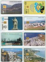 8 Telefonkarten Griechenland