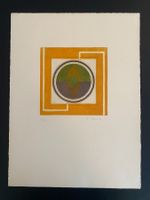 Radierung Kaltnadel und Farblithographie - Barbara Kamber