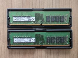 Micron MTA16ATF2G64AZ-2G1B1 16GB DDR4-2133 NON-ECC UDIM