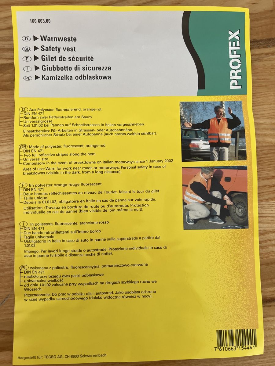 Gilets & Westen: Sicherheitsweste Orange Grösse L - Neu – Neu und originalverpackt aus Wettingen von stern910 4