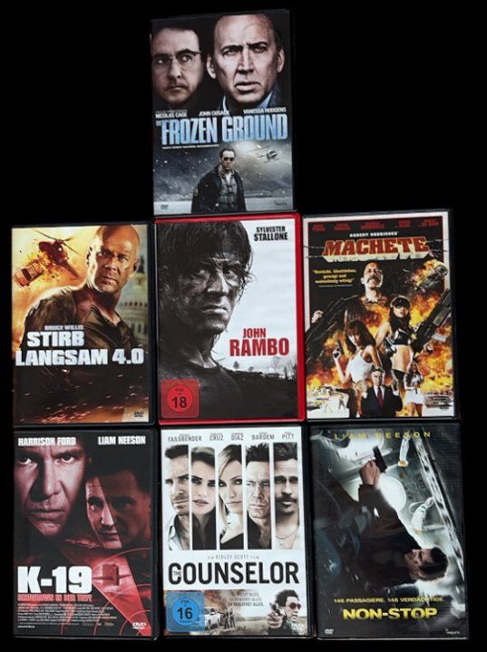 Tutti i DVDs: 4.1 Action & Thriller – Usato da Luzern venduto da rodtegg01