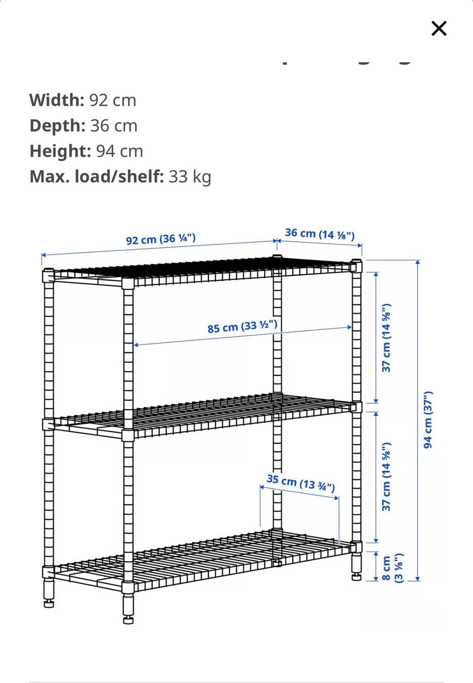 Ikea Scaffali: IKEA omar – Usato da Zürich venduto da pym_b9dv 1