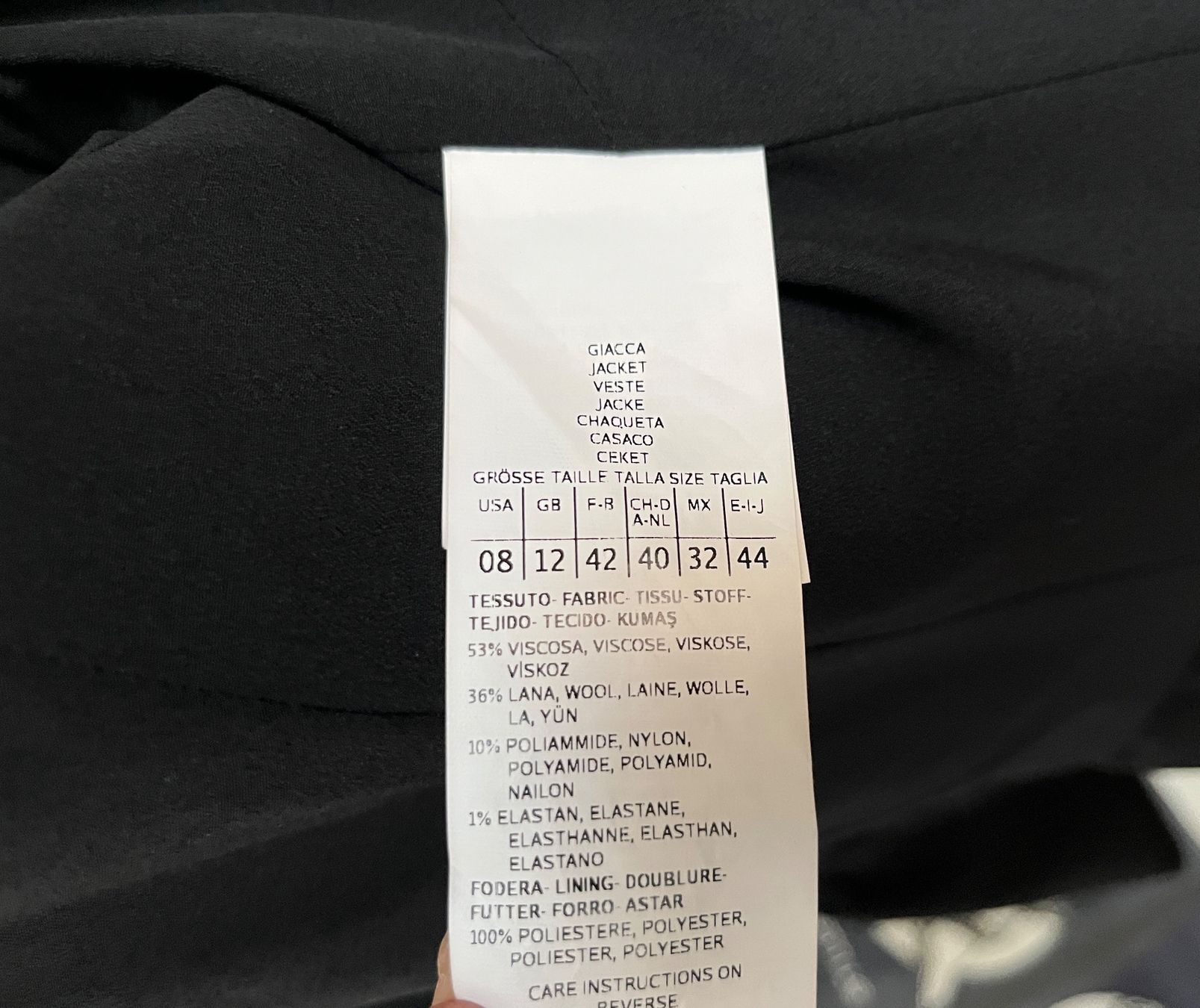 Max Mara Giacche: Schwarzer Blazer, MAX&Co, Gr. 40 Neu! Elegant&Zeitlos – Nuovo (secondo la descrizione) da St. Gallen venduto da reg_f8h8 5