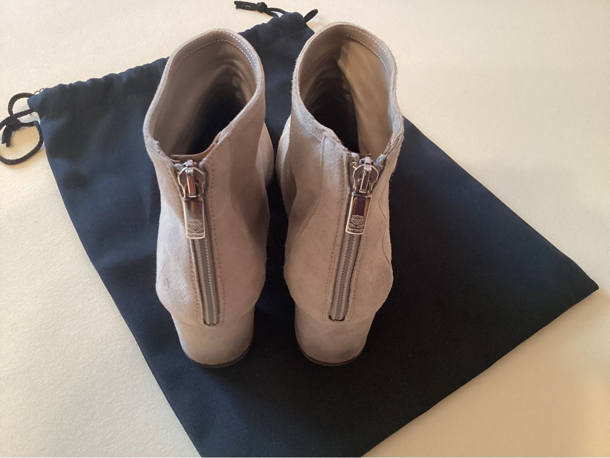 Navyboot Scarpe da donna: Stiefeletten Grösse 40, hellgrau, Navyboot – Usato da Basel venduto da Viktoria1958 4
