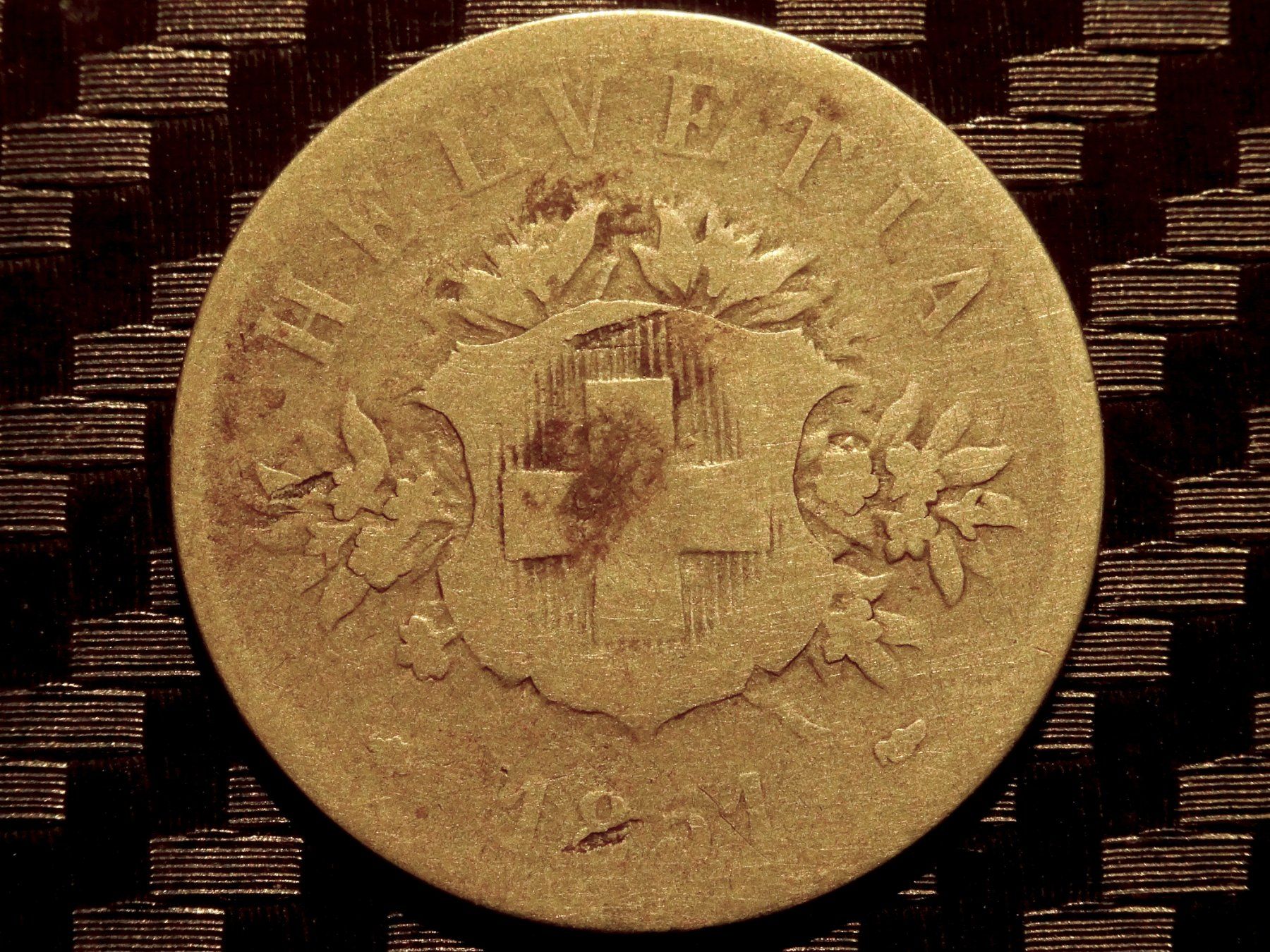Tutti le monete: 1851 - 20 cts. 3.13gr! – Usato da Courgenay venduto da ZubR237