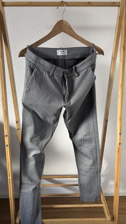 Only&Sons Herrenhose Gr. 30/34 Grau Bequem