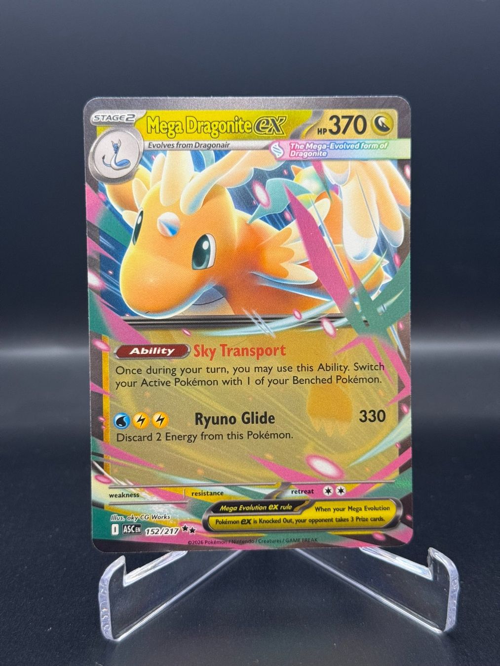 Pokémon Carte collezionabili: Mega Dragonite ex (ASC 152) – Usato da Birmensdorf ZH venduto da SnorlaxMail