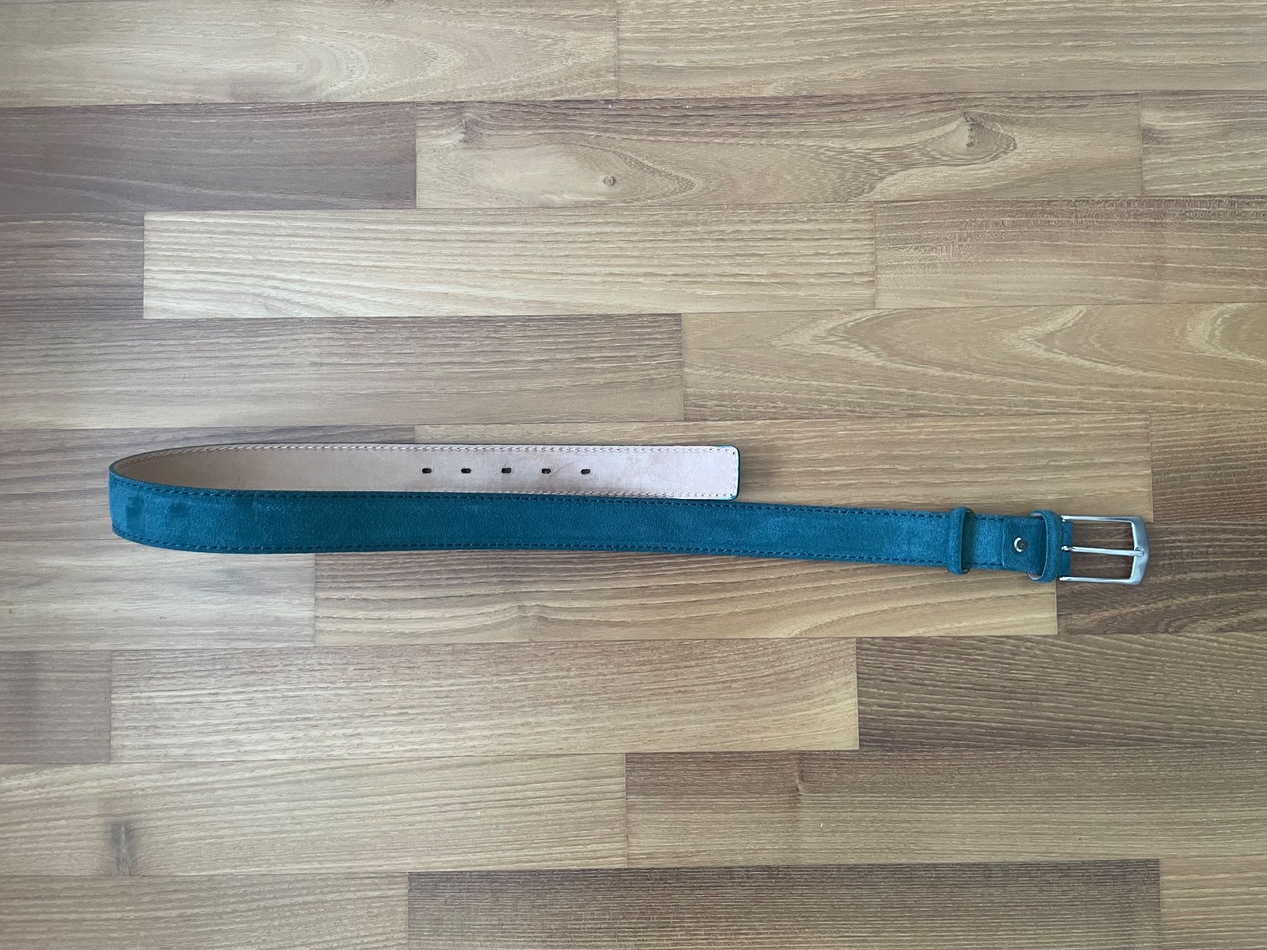 Cinture: Max Calvin Leder Gürtel 90 cm – Usato da Buchs SG venduto da VintageHomeCH 3