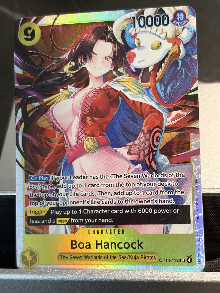 Bandai Carte collezionabili: One Piece OP14-112 Boa Hancock, Englisch – Nuovo (secondo la descrizione) da St. Gallen venduto da cambitcg