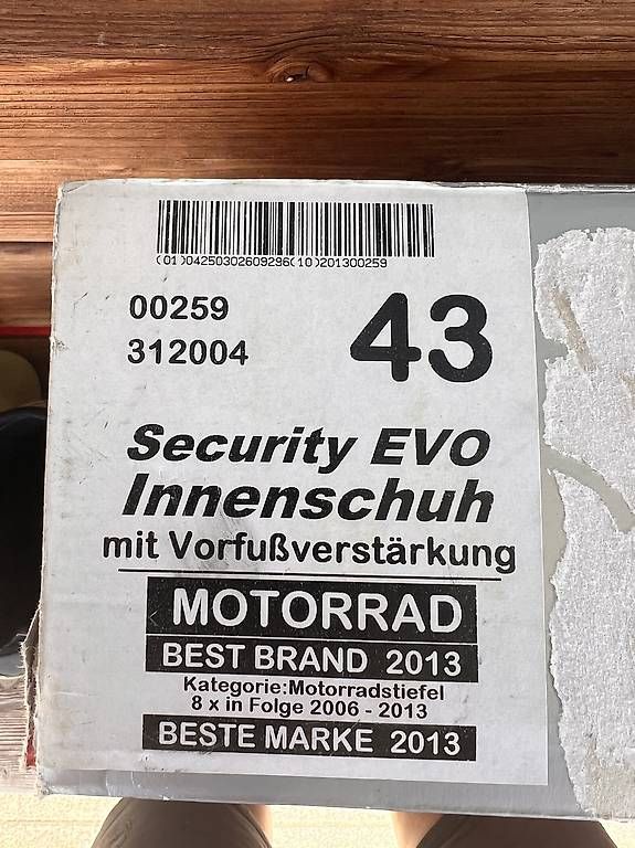 Chaussures hommes: Daytona Security Evo Grösse 43 Racing Edition Special – D'occasion à Thal par maesi86 4