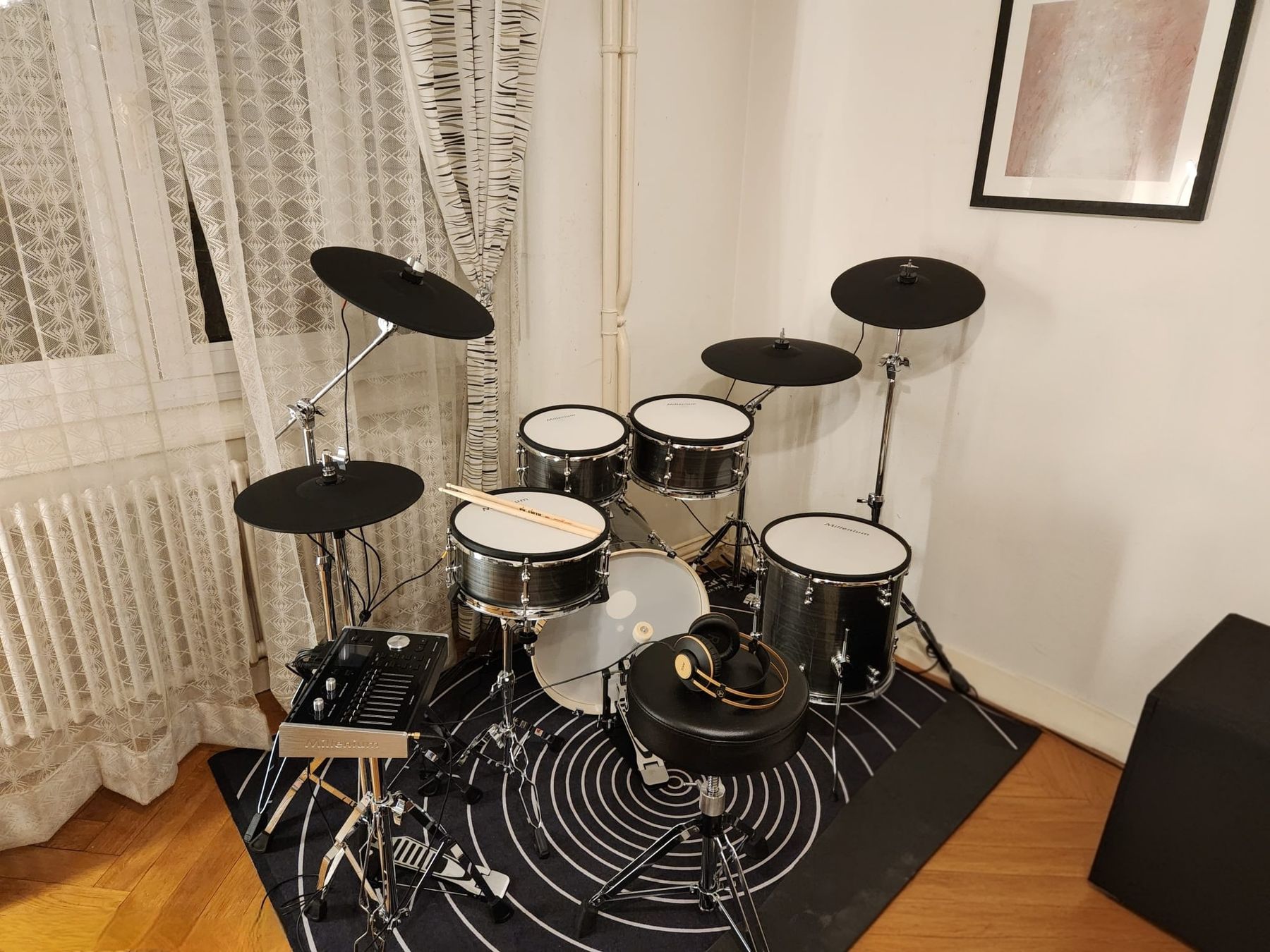 Thomann Musikinstrumente: Millenium MPS-1000 E-Drum Set – Gebraucht aus Genève von Guillaume.Ge
