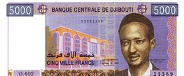 Djibouti 5000 Francs 2005 P-44 UNZ
